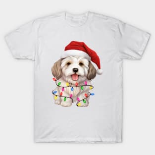 Christmas Dog Coton De Tulear T-Shirt